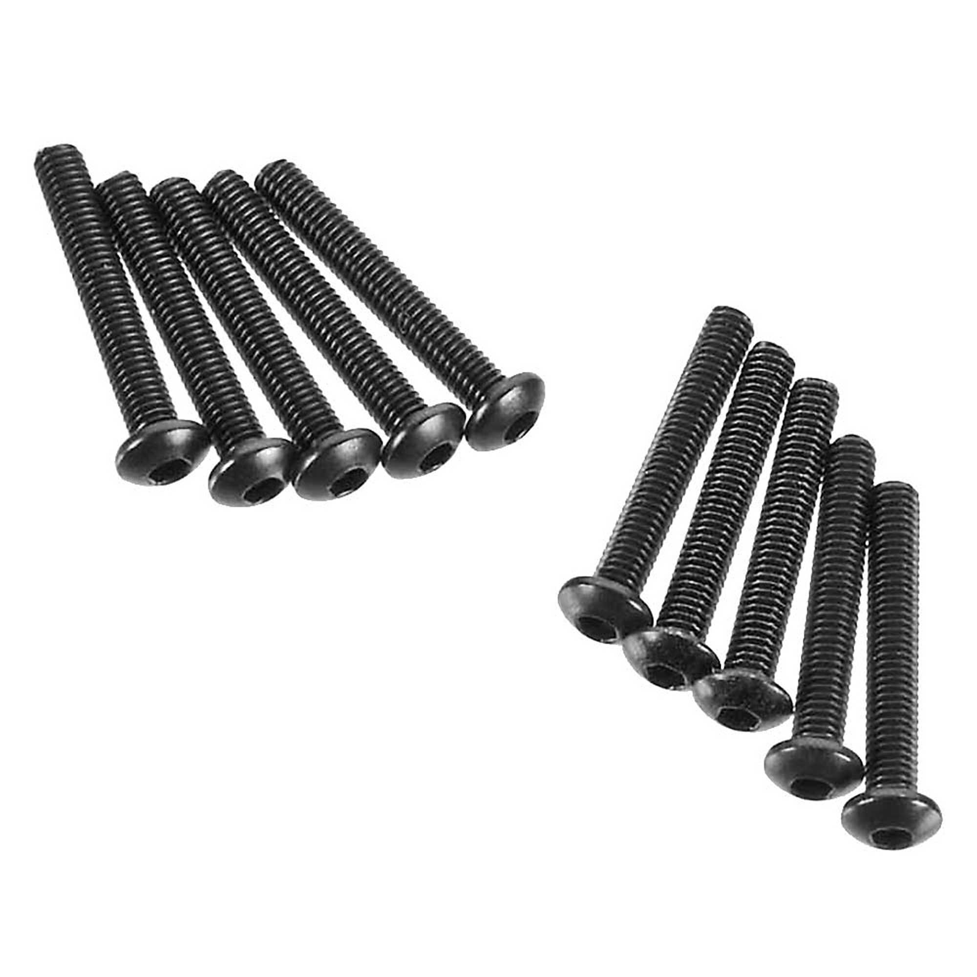 Axial Hex Socket Button Head M3x20mm (10)-AXIC1181