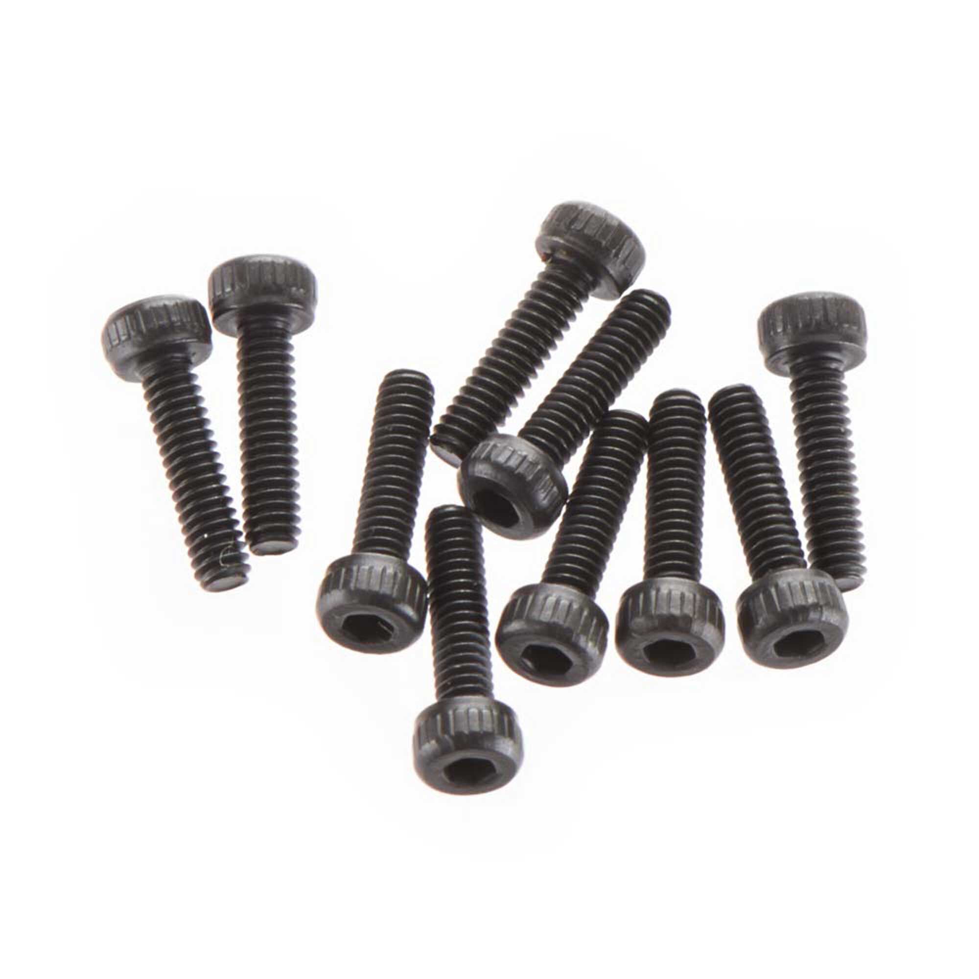 Axial Cap Head M2x8mm Black (10)-AXIC3066