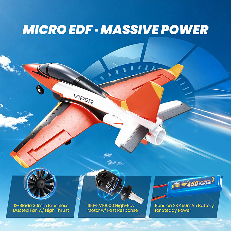 Arrows 30mm Viper EDF Jet PNP / RTF-AH030RRD