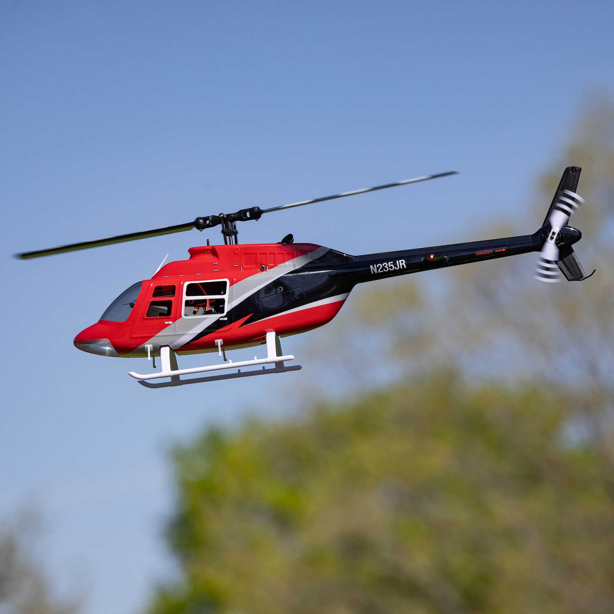 Blade Bell 206 Jet Ranger 235 CP BNF Basic with AS3X and SAFE-BLH0650