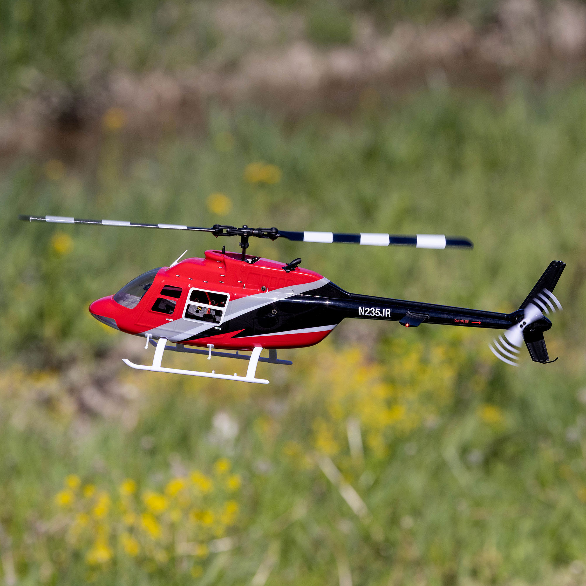 Blade Bell 206 Jet Ranger 235 CP BNF Basic with AS3X and SAFE-BLH0650