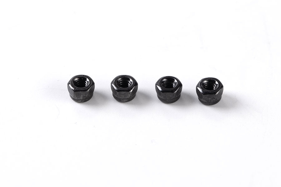 Common Parts - ANTI-SLIP M2 SCREW NUT BLACK-HOBBY ZONE