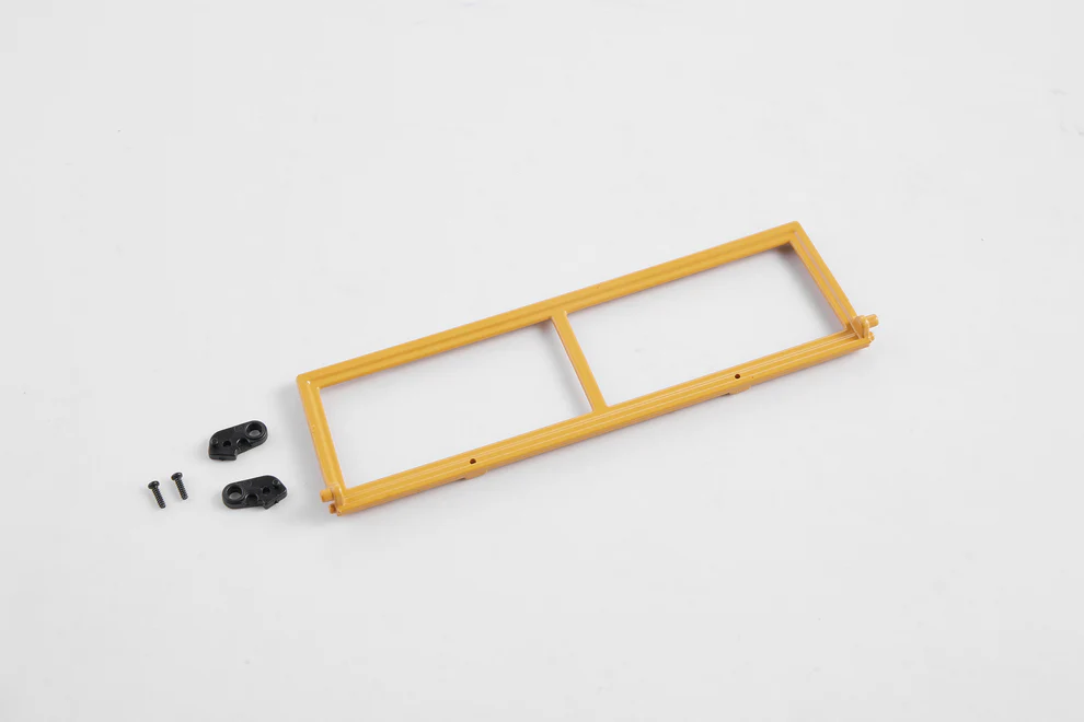 1:12 Land Rover WINDOW FRAME GREEN PAINTED