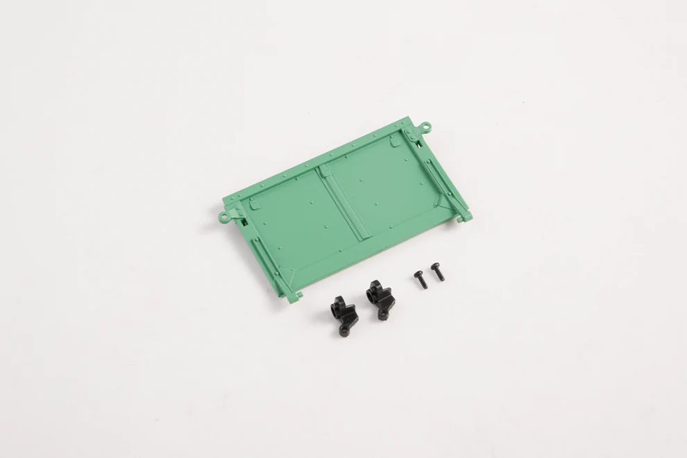 1:12 Land Rover REAR DOOR GREEN PAINTED