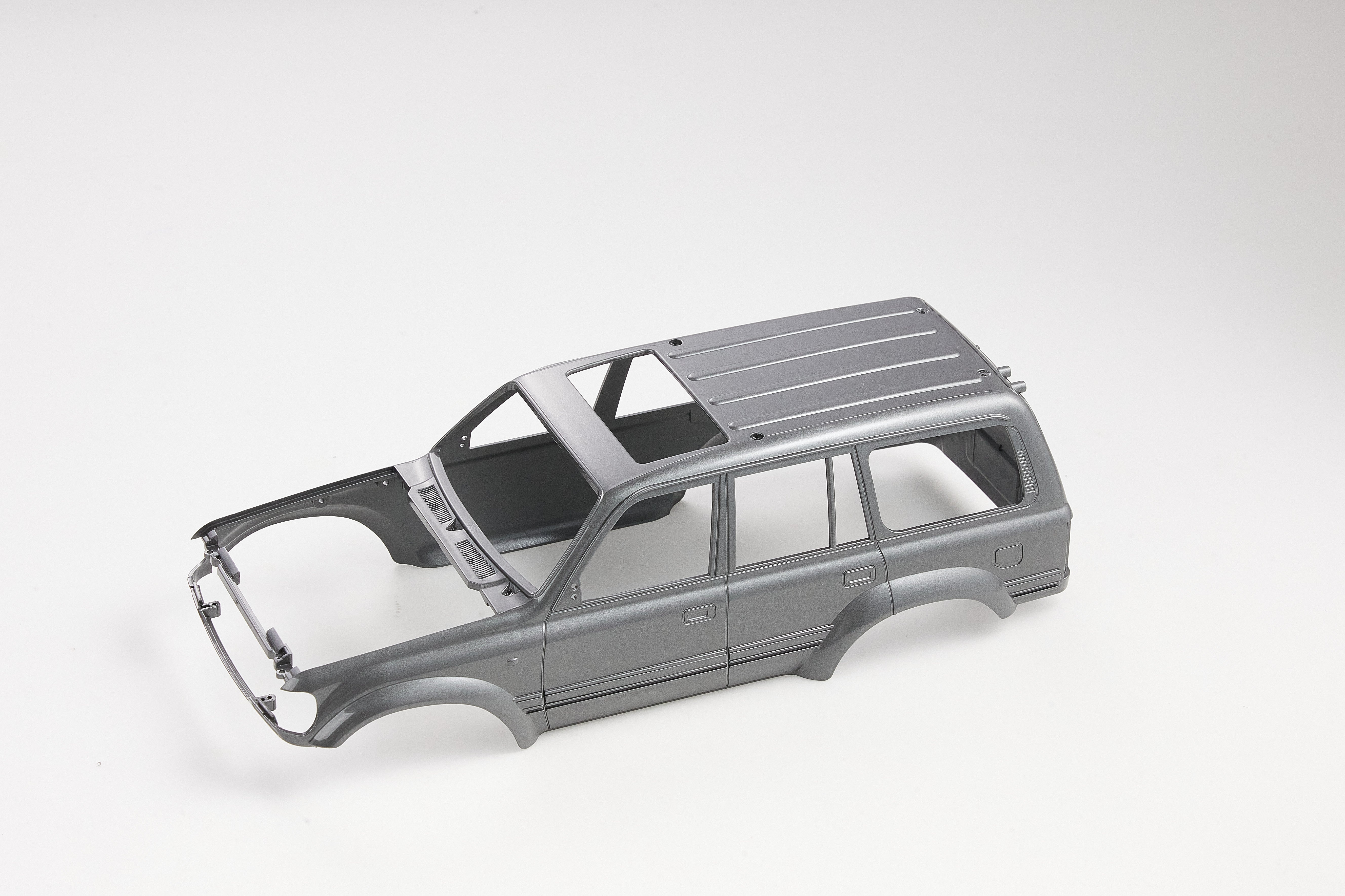 FCX18S Land Cruiser 80 S BODY SHELL (GRAY)