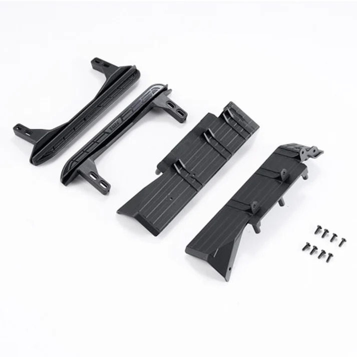 FCX10 Chassis Side Plates V2 For FCX10 OVR LC80 BL