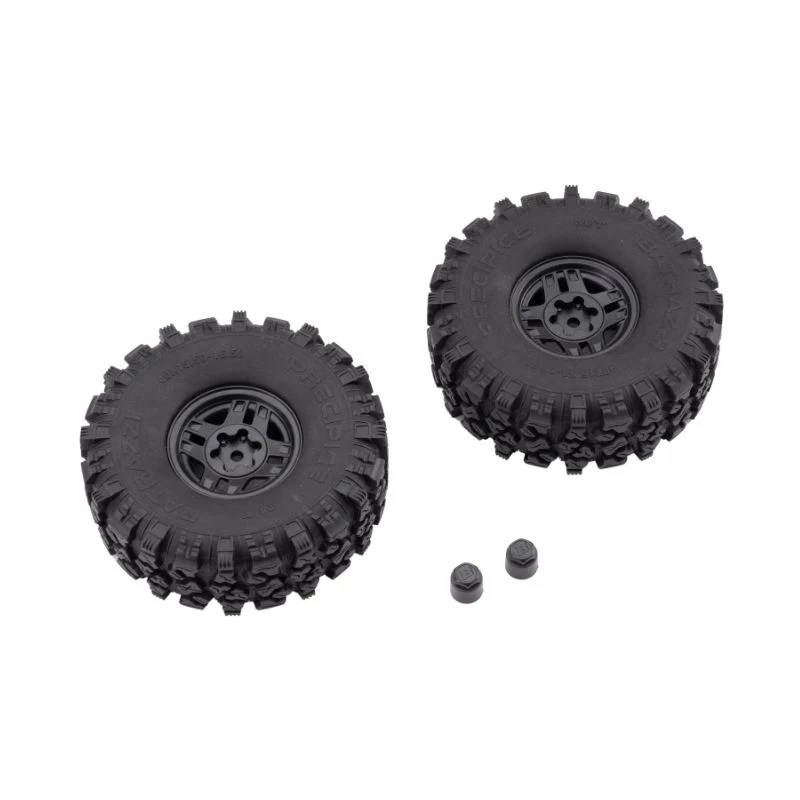FCX10 PRO LC80 WHEEL ASSEMBLY 1PAIR