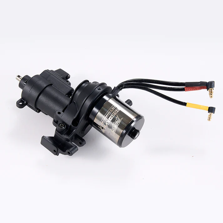 FCX10 Transmission Gear Box Assembly V2 For FCX10 OVR LC80 BL