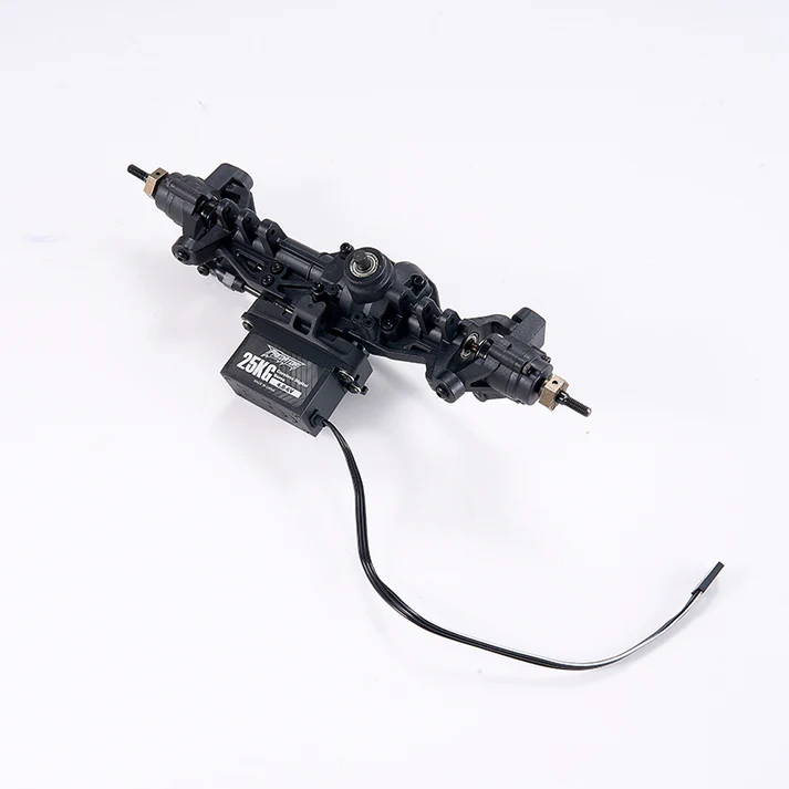 FCX10 Front Axle Assembly For FCX10 OVR LC80 BL