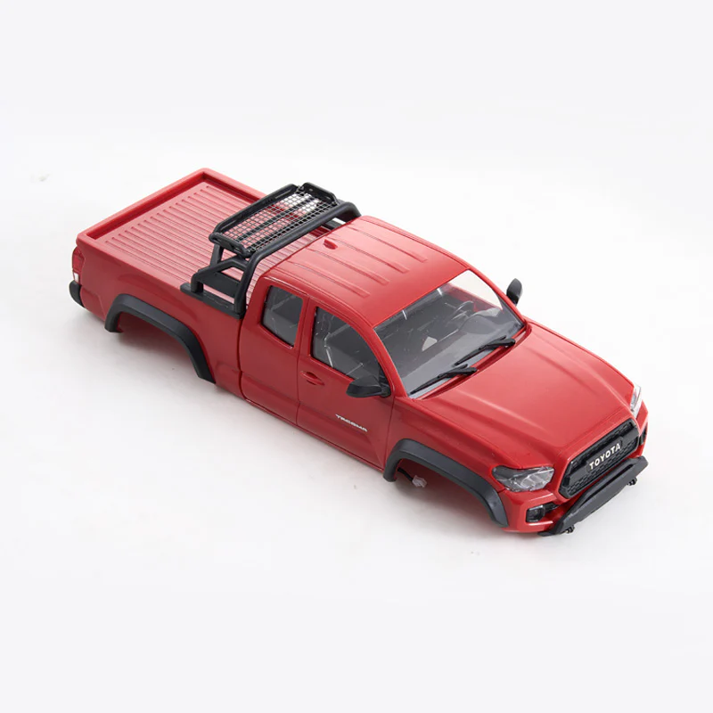 12451 Car Body Assembly With Painted Blue/Red/Gray For FCX24M Tacoma-C4000/C4001/C4002
