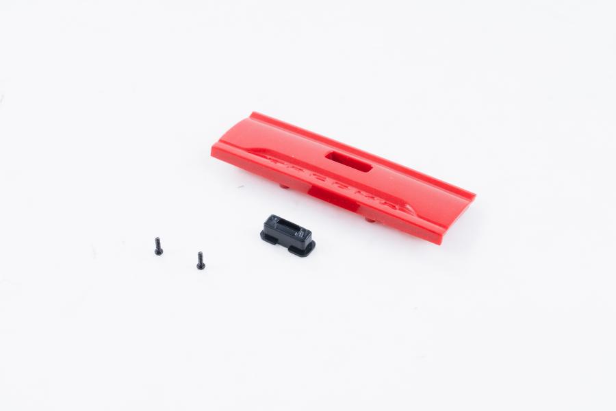 12481 Rear Door And Handle Red For FCX24M Tacoma-C4020/C4021/C4022