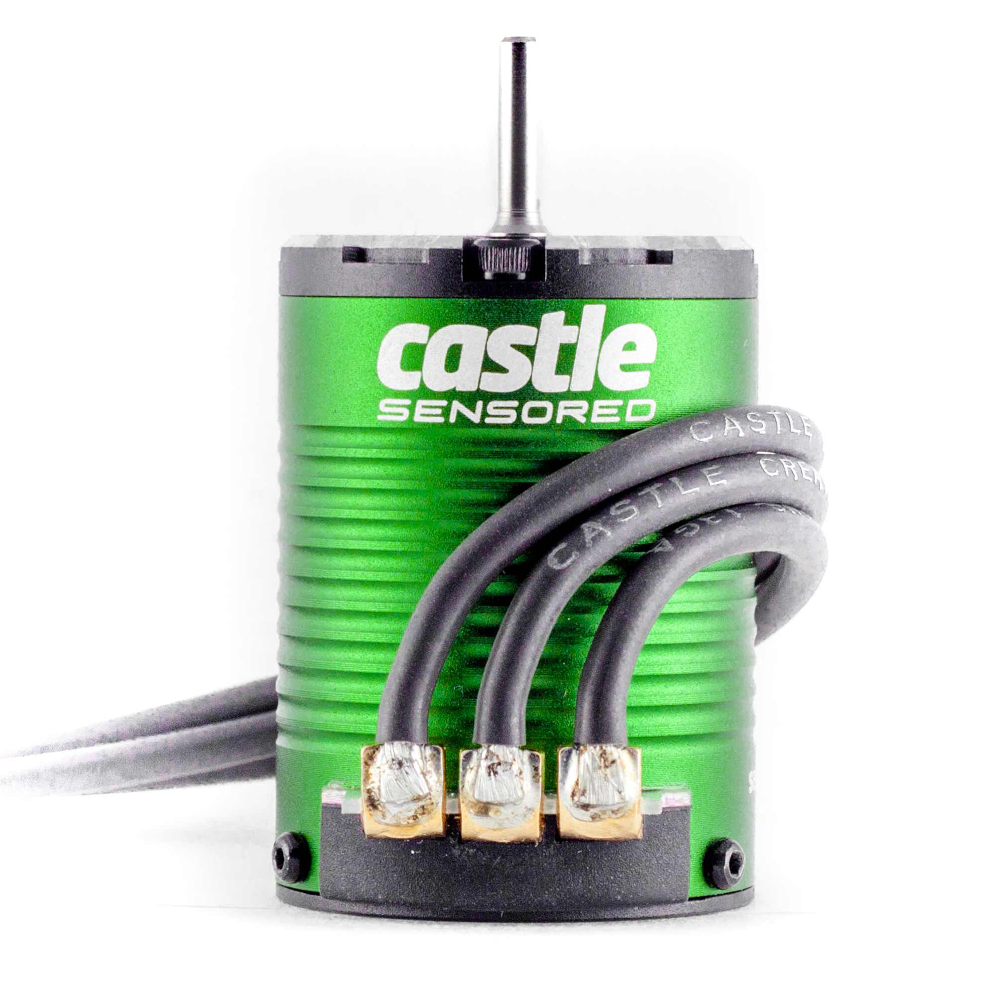Castle Creations 1:10 SV3 Sidewinder Waterproof ESC / 1406-4600Kv Brushless Motor Combo: 4mm Bullet