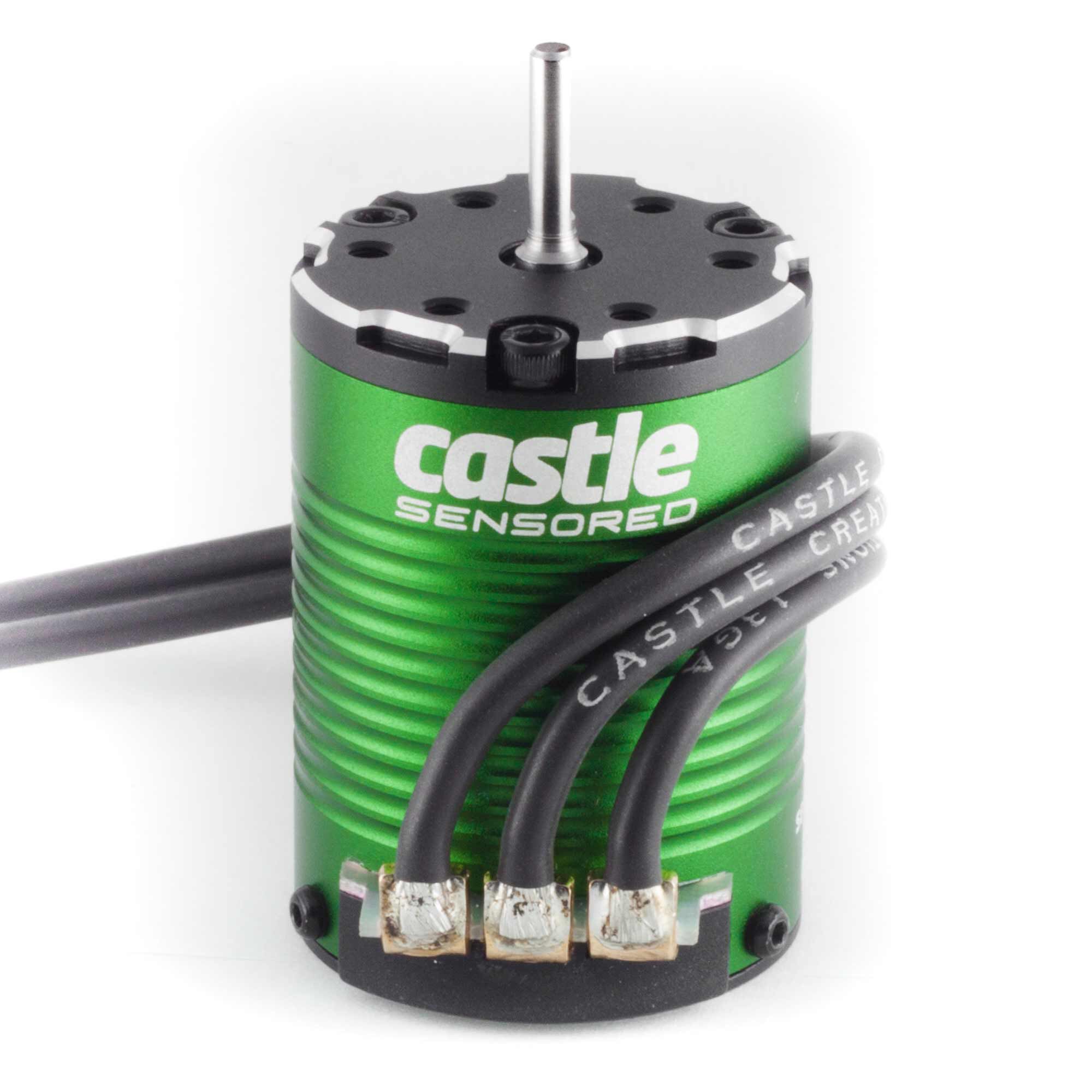 Castle Creations 1:10 SV3 Sidewinder Waterproof ESC / 1406-4600Kv Brushless Motor Combo: 4mm Bullet