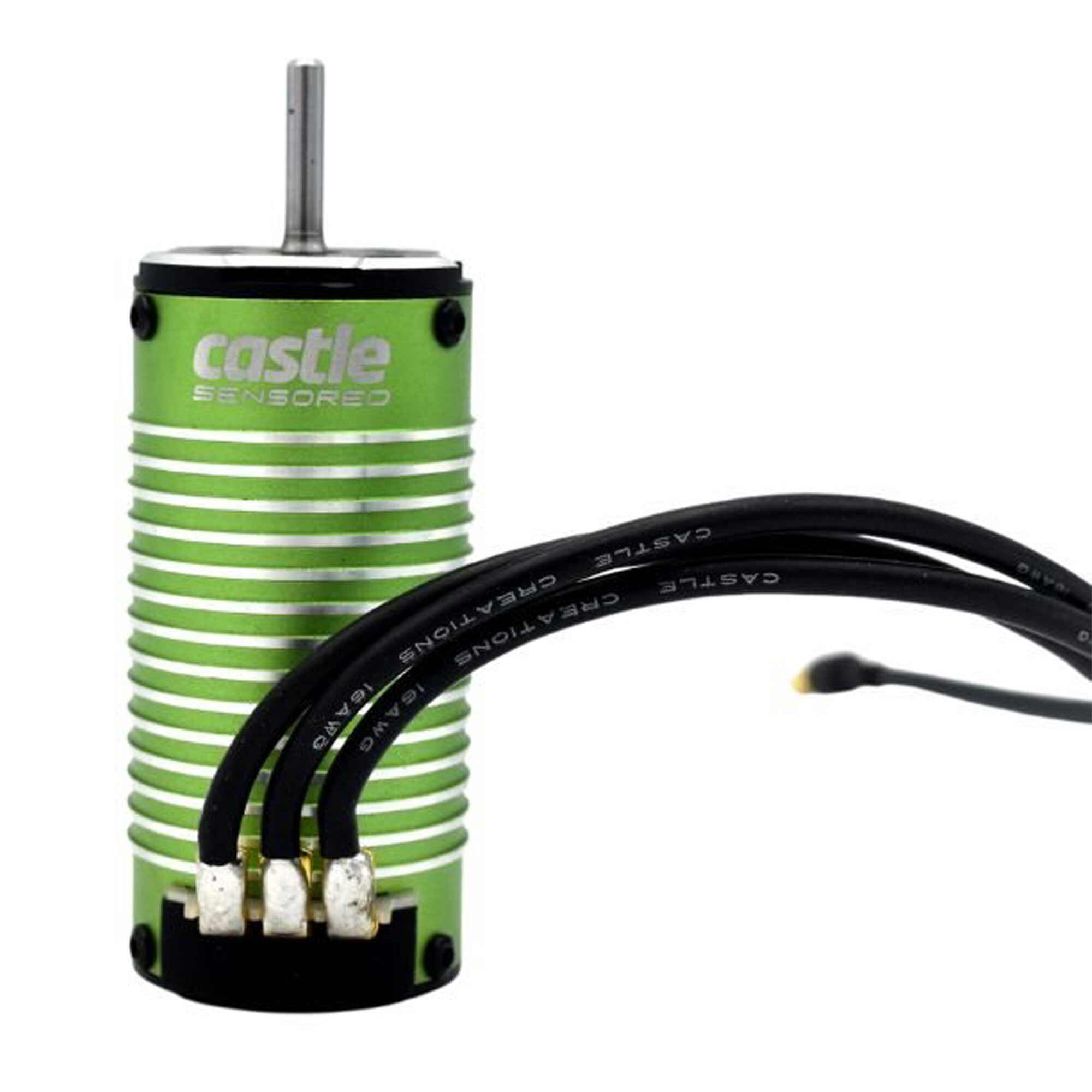 Castle Creations 4-Pole Sensored Brushless Motor, 1010 4400Kv-CSE060009800