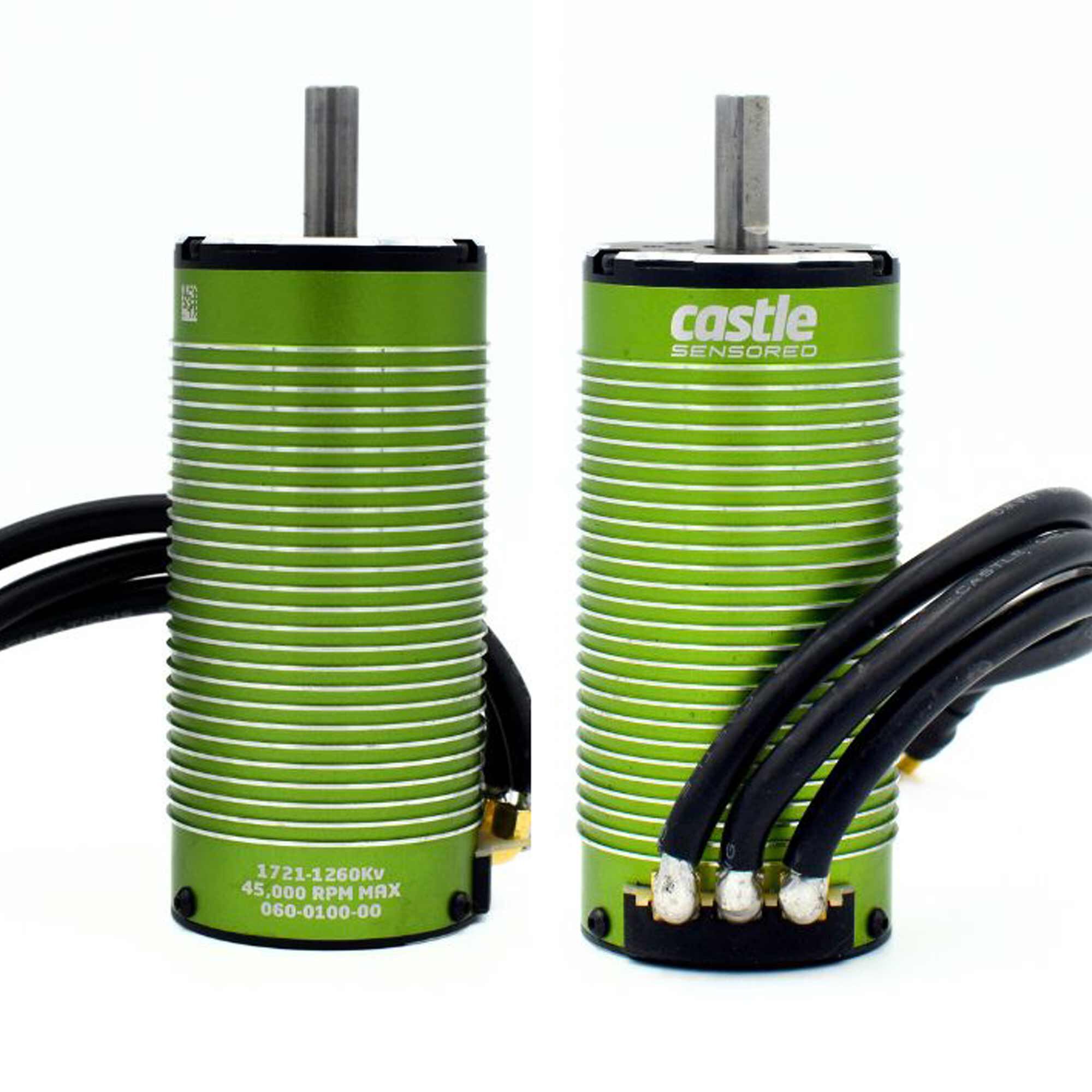 Castle Creations MOTOR, 4-POLE, SENSORED BRUSHLESS 1721-1260Kv-CSE060010000