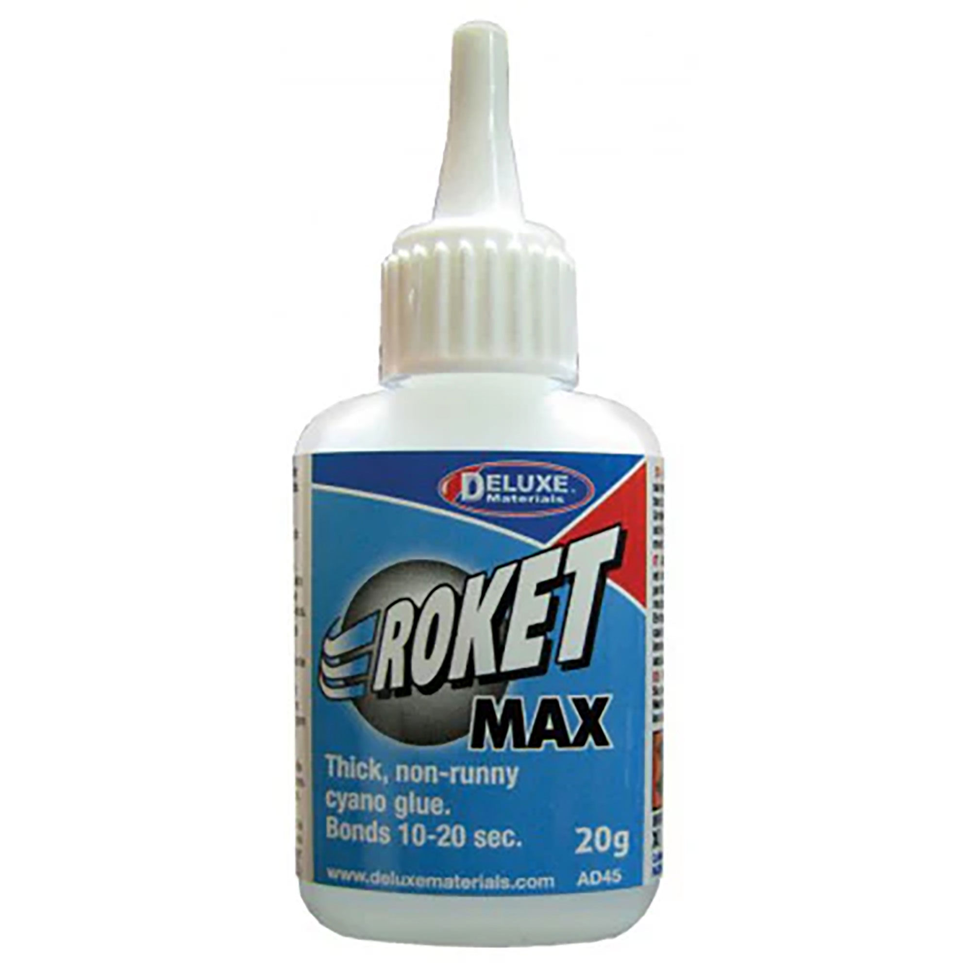 Deluxe Materials Roket Max CA 10~20 sec: 20g-DLMAD45