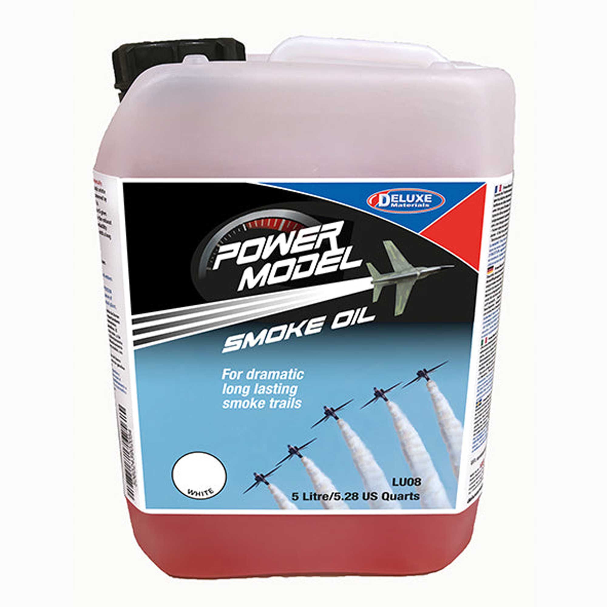 Deluxe Materials PowerModel Jet Smoke Oil 5 Liter-DLMLU08