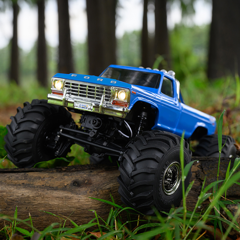 FMS 1:24 FCX24 FORD F-100 RTR Brushed-FMS12402RTRBUV3S