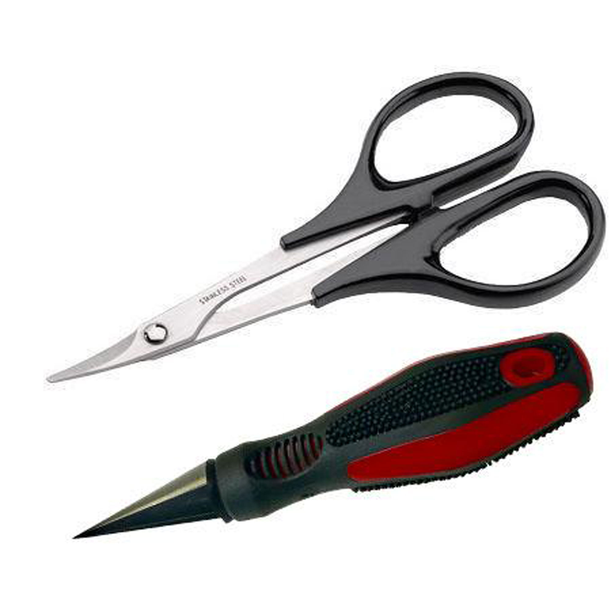 Dubro Products Body Reamer & Scissor (Curved) Set-DUB2330