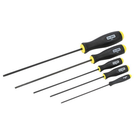 Dubro Products Ball Wrench, 5 Pc Standard-DUB447