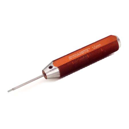 Dynamite Machined Hex Driver, Red: 1.5mm-DYN2900