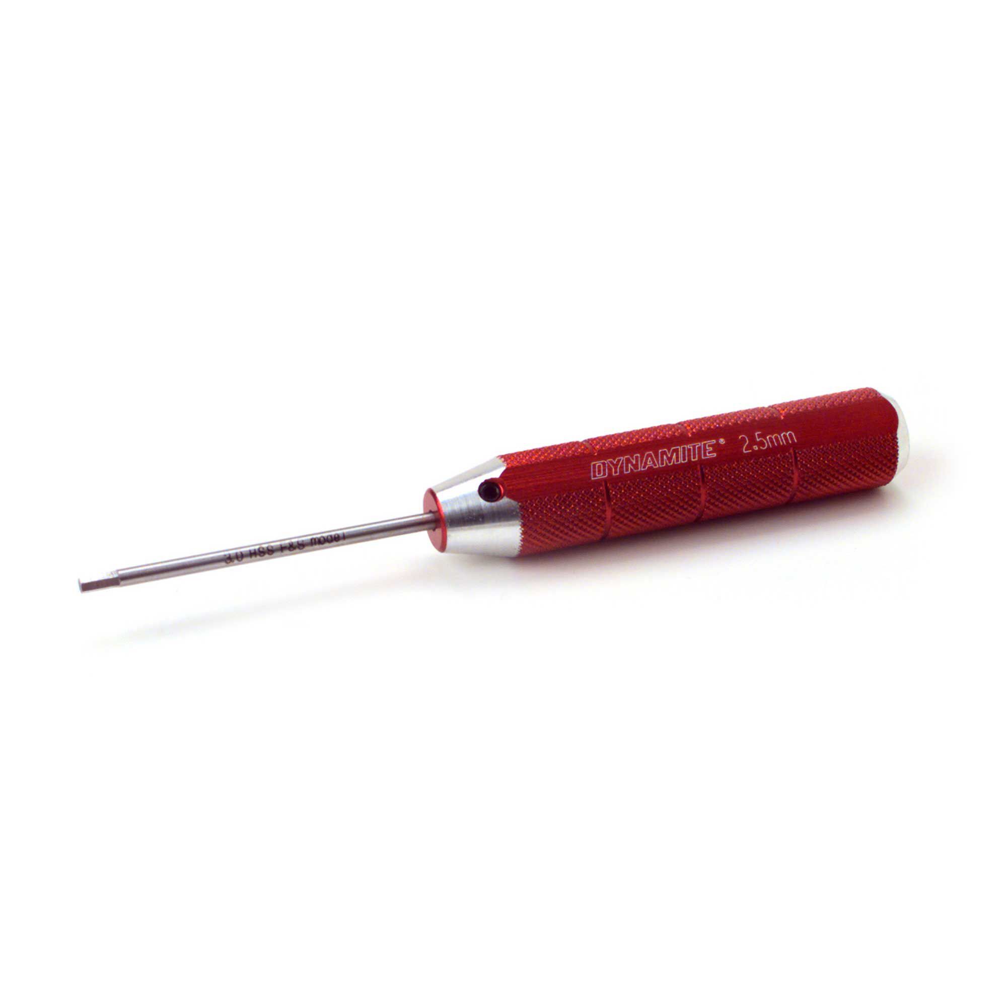 Dynamite Machined Hex Driver, Red: 2.5mm-DYN2902