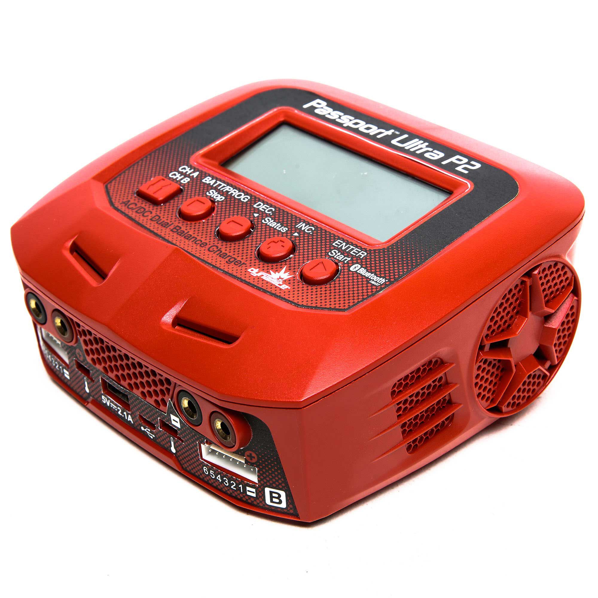 Dynamite Passport P2 2 Port AC/DC Multi-Charger-HOBBY ZONE