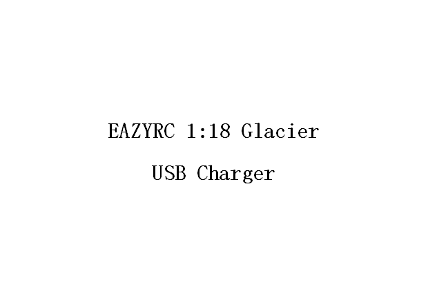 1:18 GLACIER USB Charger-HOBBY ZONE