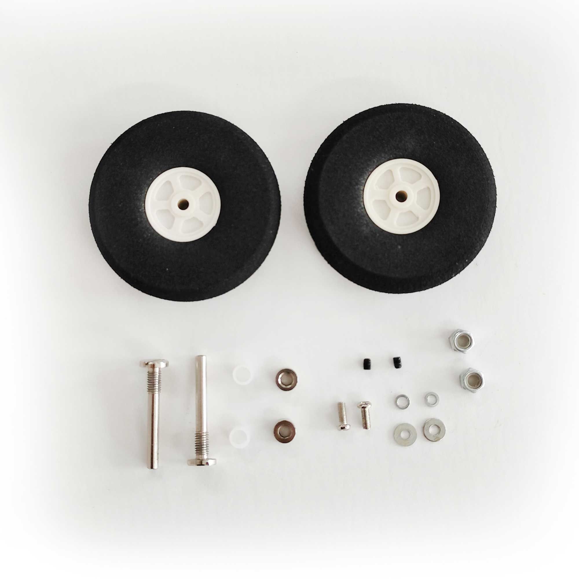 E-flite Wheel Set: Eratix 3D 1.6m (64")-EFL-13363