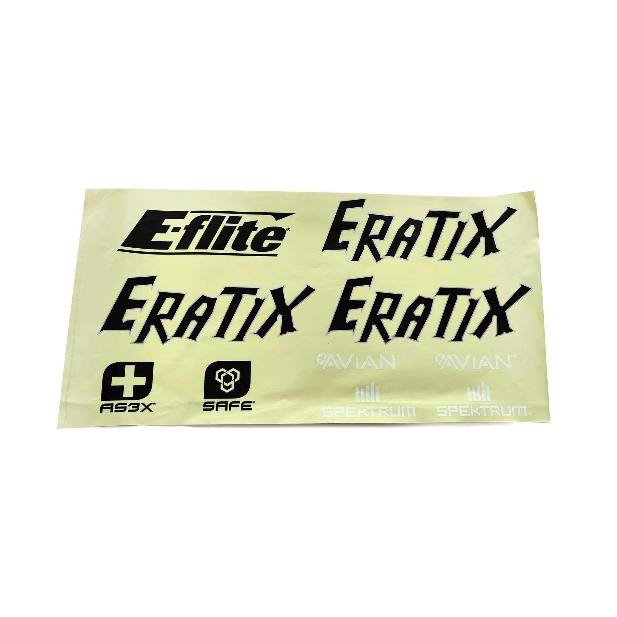 E-flite Decal Sheet: Eratix 3D 1.6m (64")-EFL-13372
