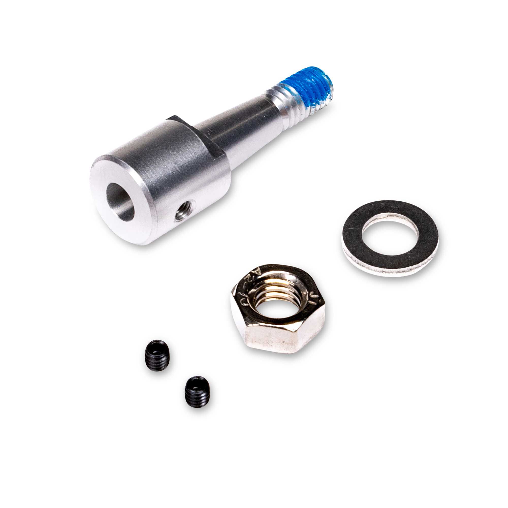 E-flite Rotor Motor Shaft with Nut: 80mm EDF-EFL-1401
