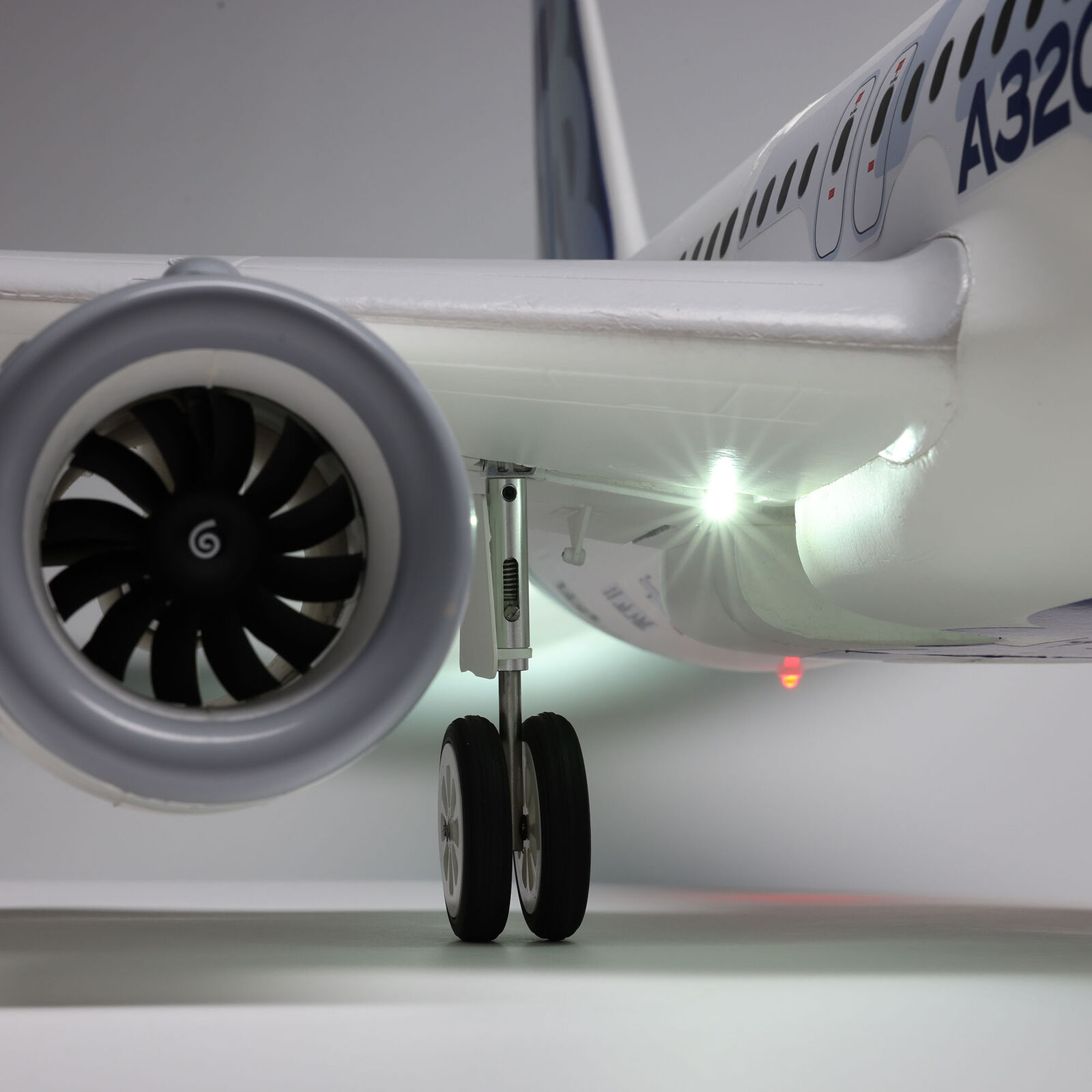 Airbus A320neo Twin 64mm EDF BNF Basic with AS3X+ and SAFE Select