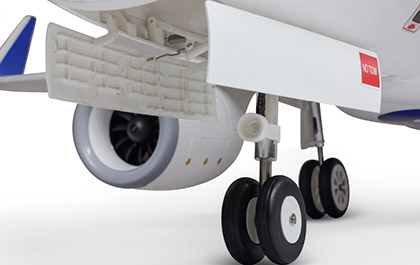 Capable Gear for the E-flite Airbus A320neo Twin 64mm EDF RC Jet Airliner