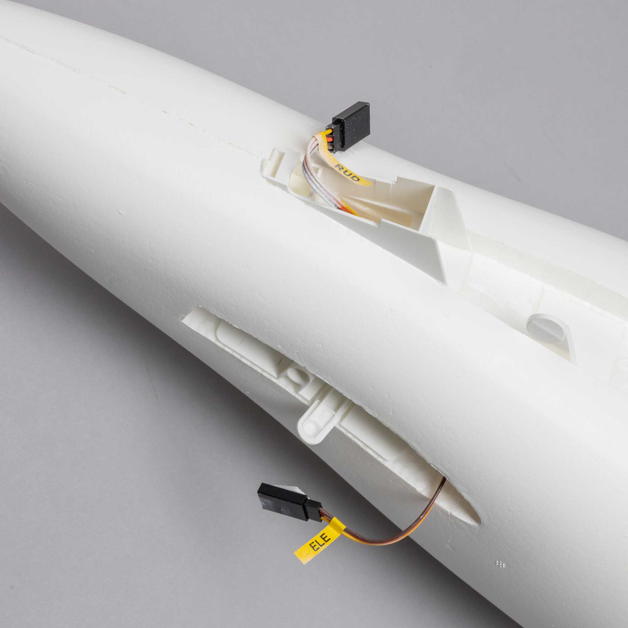 E-flite Fuselage, Rear: Airbus A320 1.5m Airliner 64mm EDF Jet, White-EFL-2540W