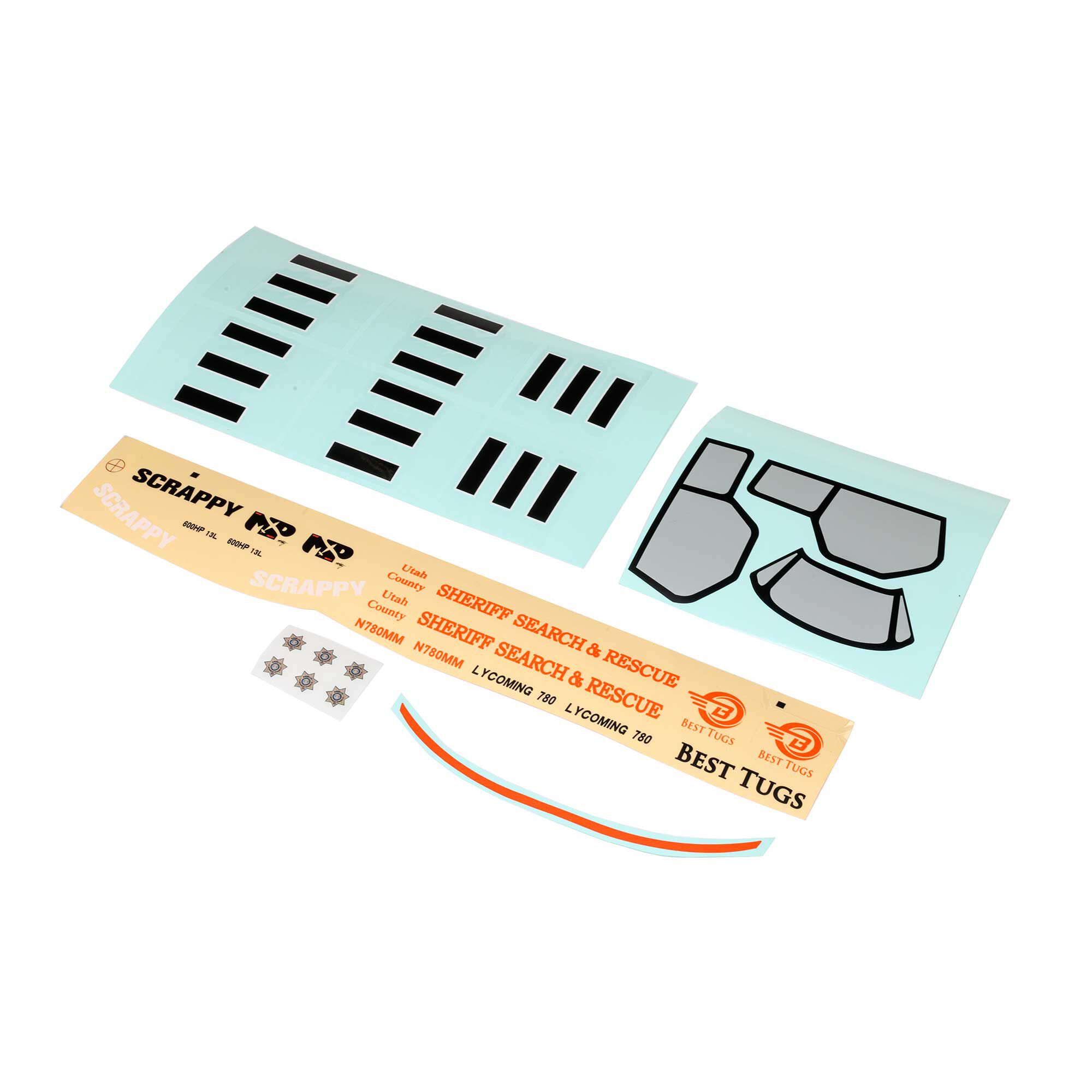 E-flite Decal Sheet: Micro Scrappy 800-EFL-2955