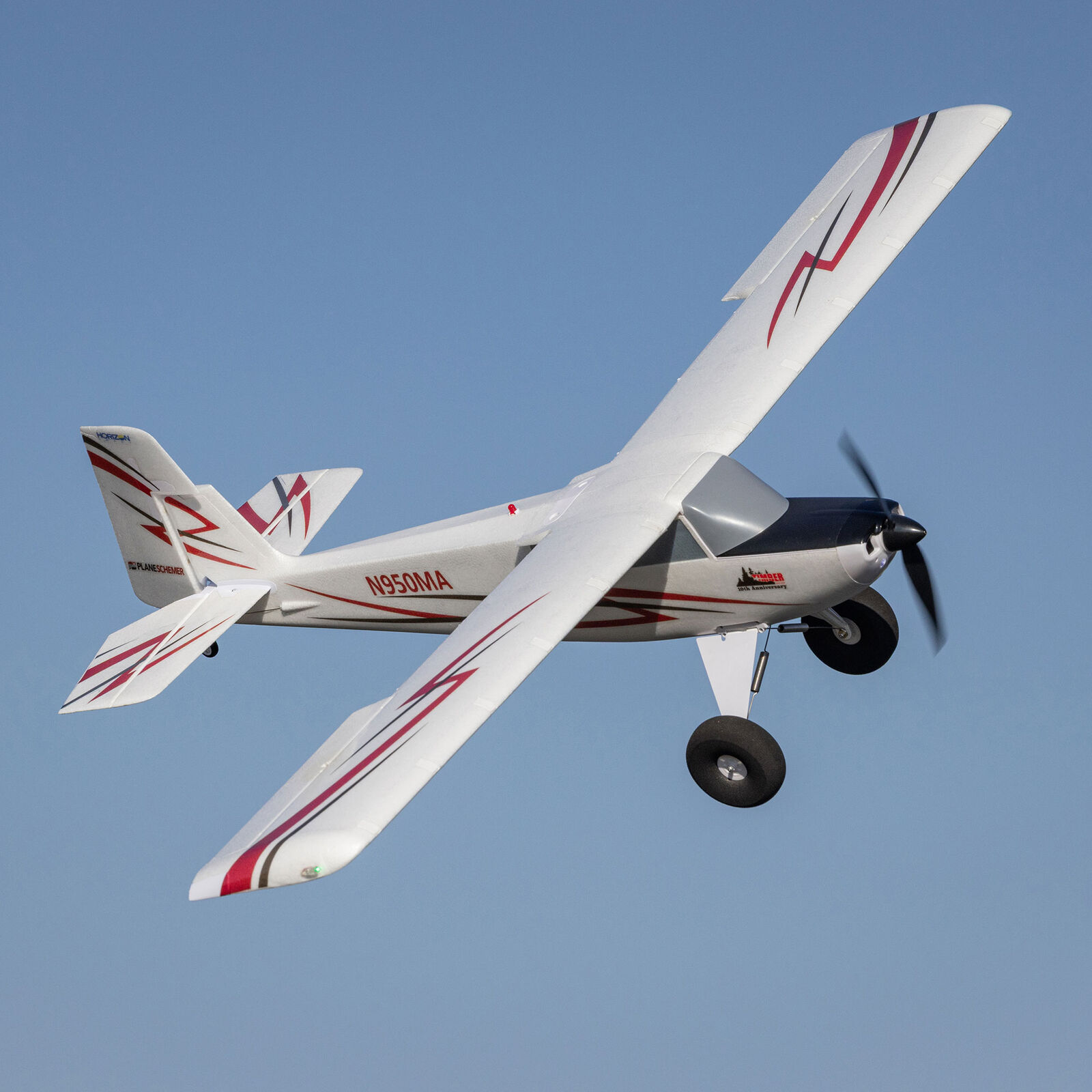 E-flite Timber 1500mm 10th Anniversary Special Edition BNF Basic with AS3X+ and SAFE Select-EFL-3352