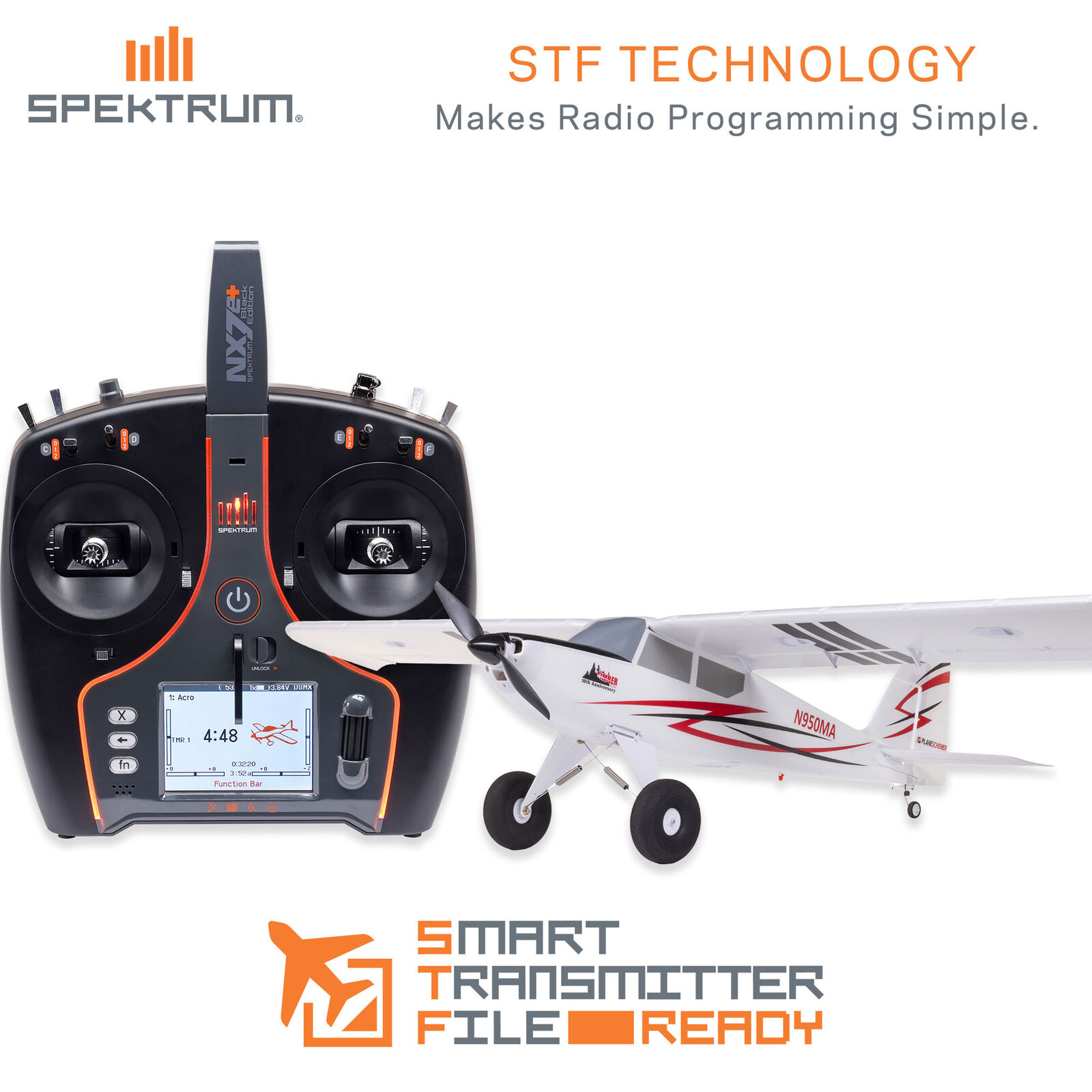 E-flite Timber 1500mm 10th Anniversary Special Edition BNF Basic with AS3X+ and SAFE Select-EFL-3352