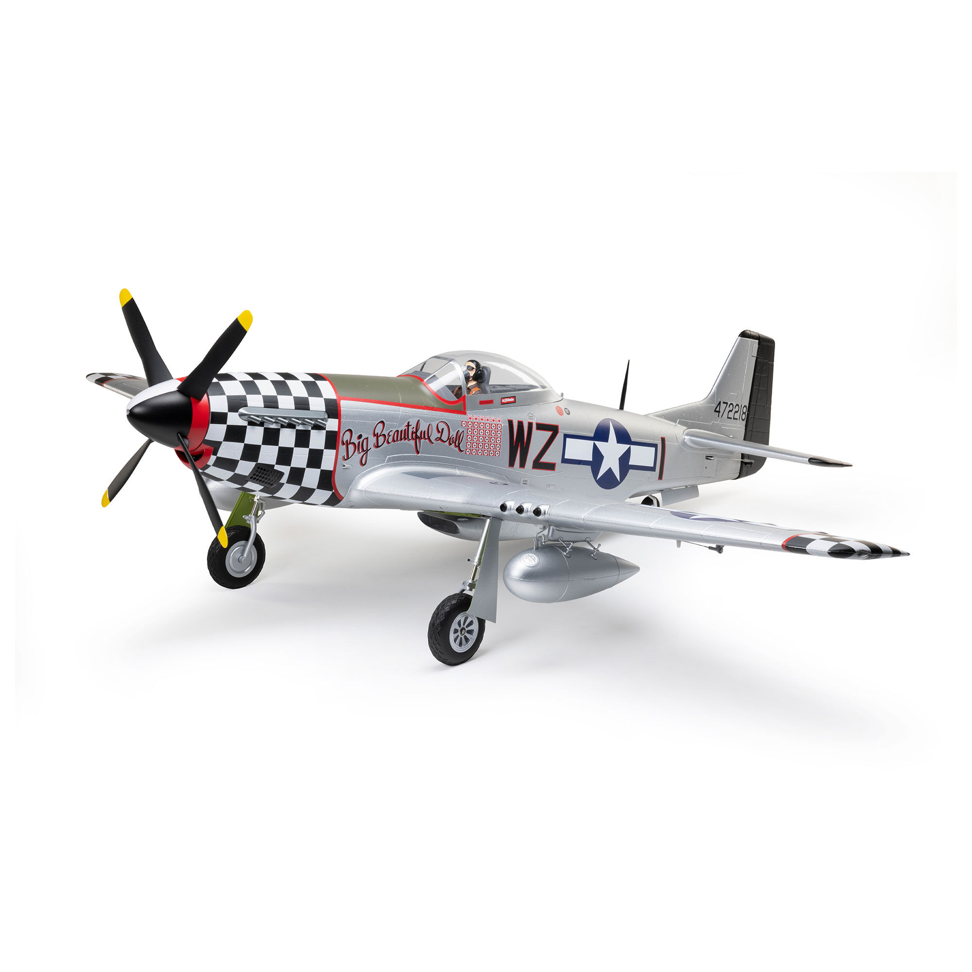 E-flite 1500mm P-51D Mustang BNF Basic-EFL-3359