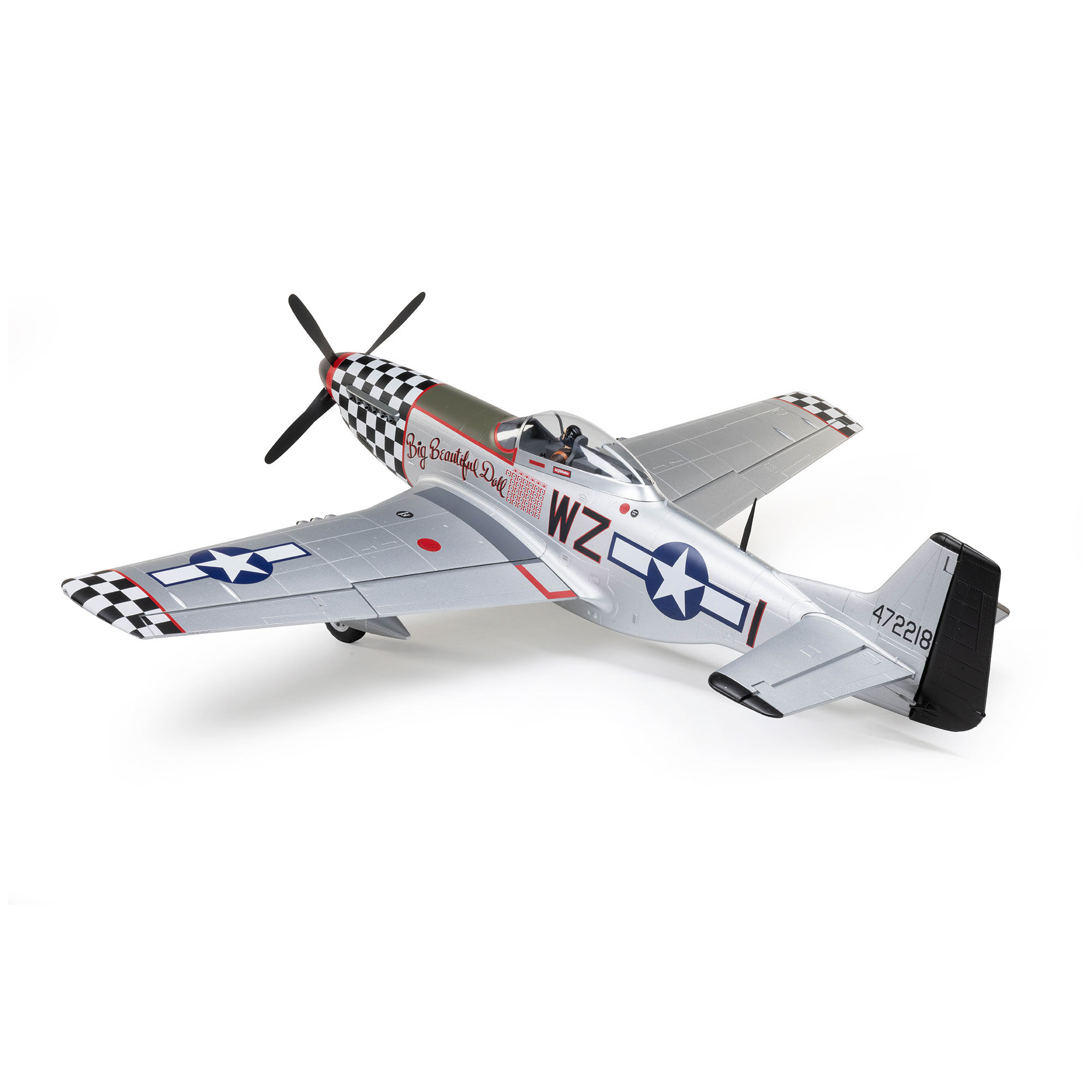 E-flite 1500mm P-51D Mustang BNF Basic-EFL-3359