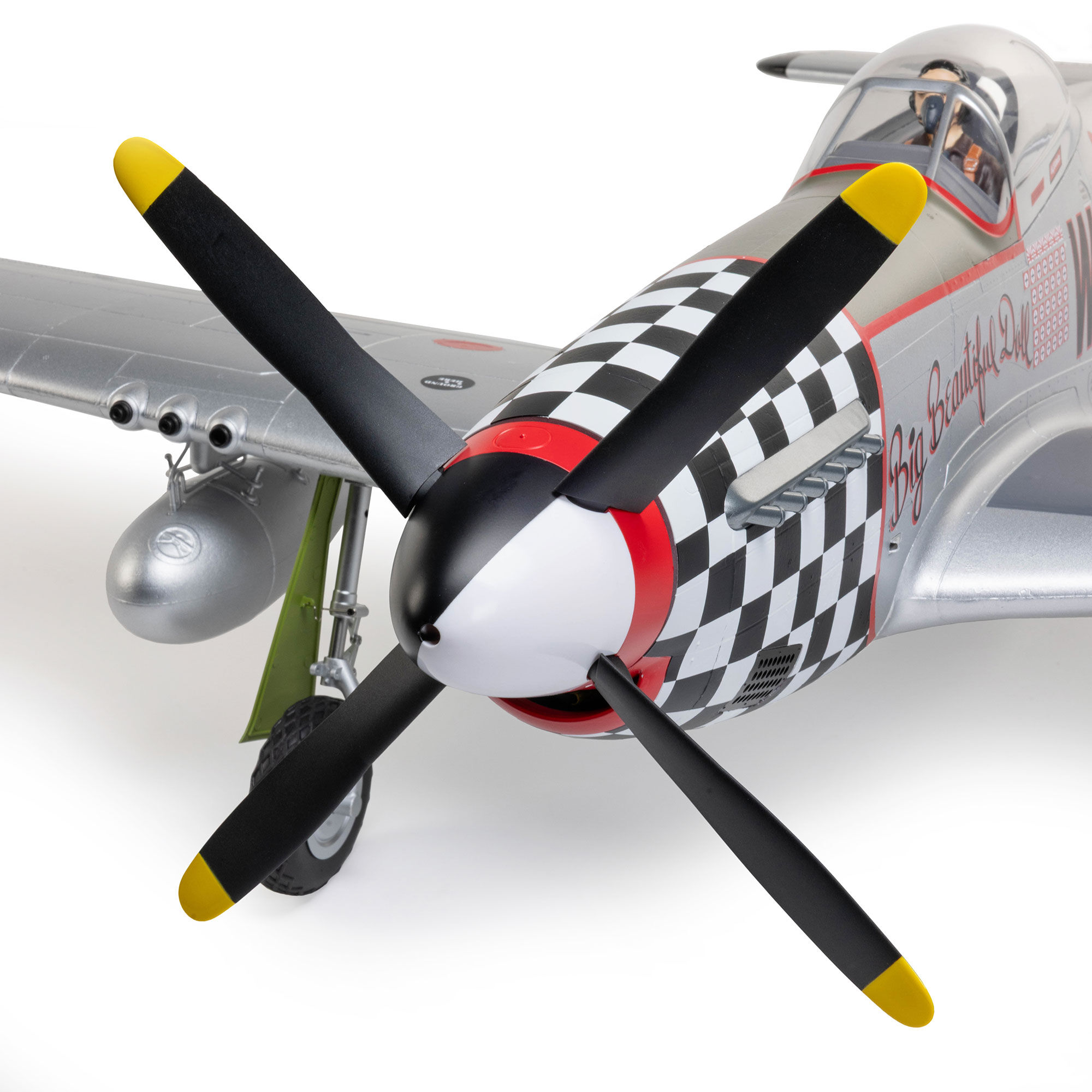 E-flite 1500mm P-51D Mustang BNF Basic-EFL-3359