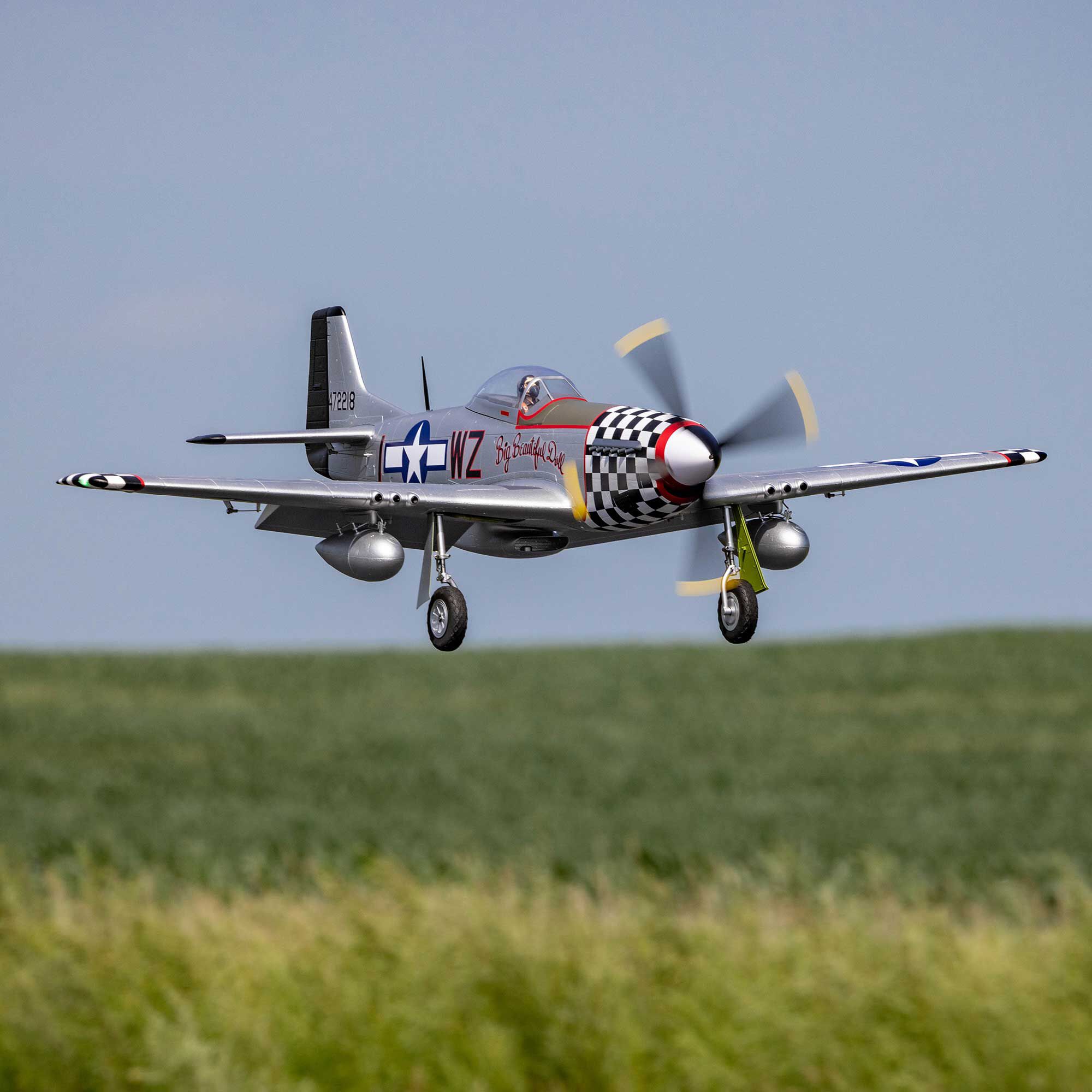 E-flite 1500mm P-51D Mustang BNF Basic-EFL-3359