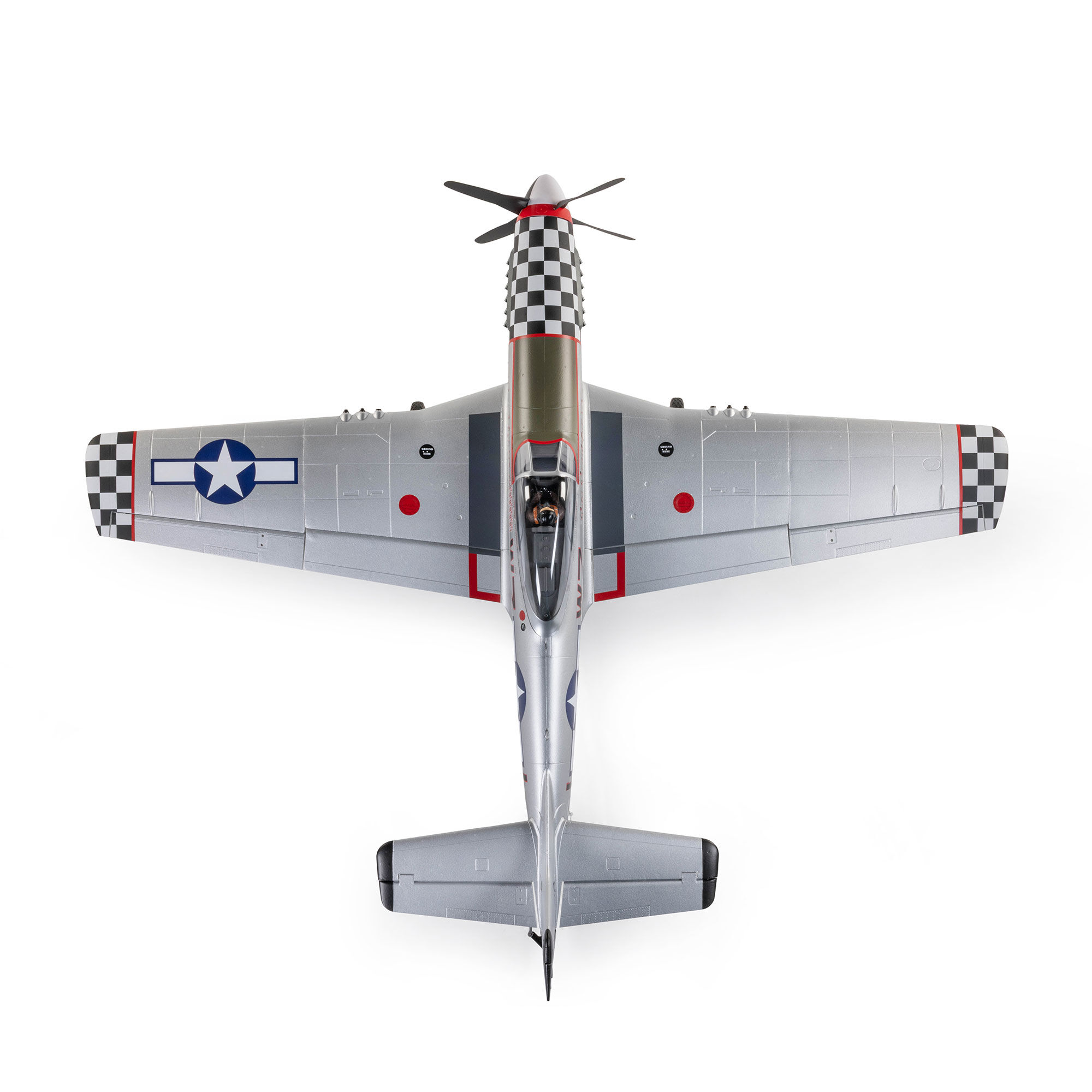 E-flite 1500mm P-51D Mustang BNF Basic-EFL-3359