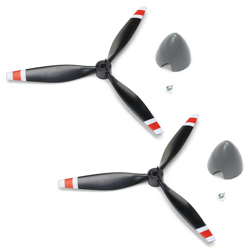 E-flite Prop CCW w/ Spinner: Micro OV-10 Bronco-EFL-4104