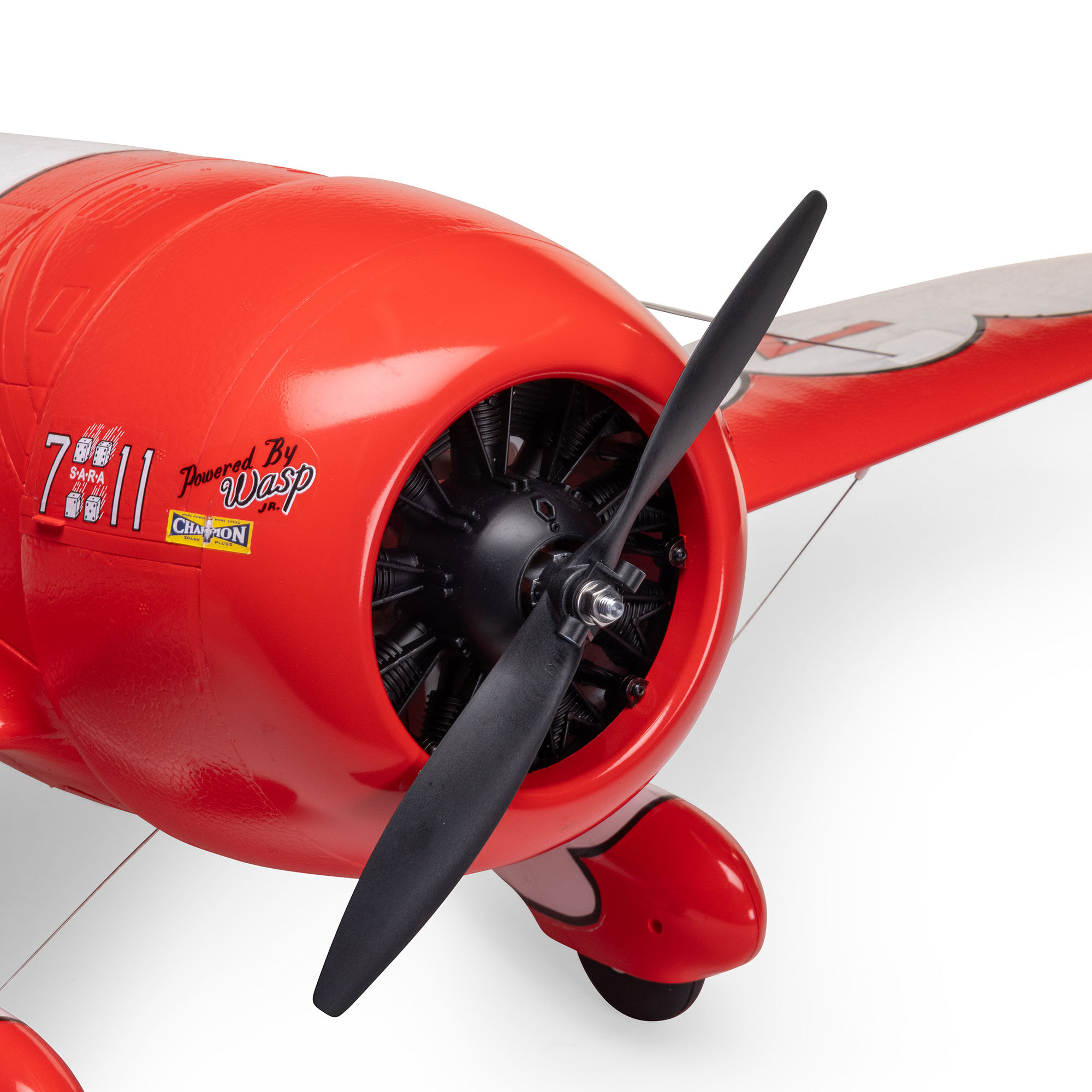 E-flite Gee Bee R-2 1.0m BNF Basic with AS3X+ and SAFE Select-EFL020550