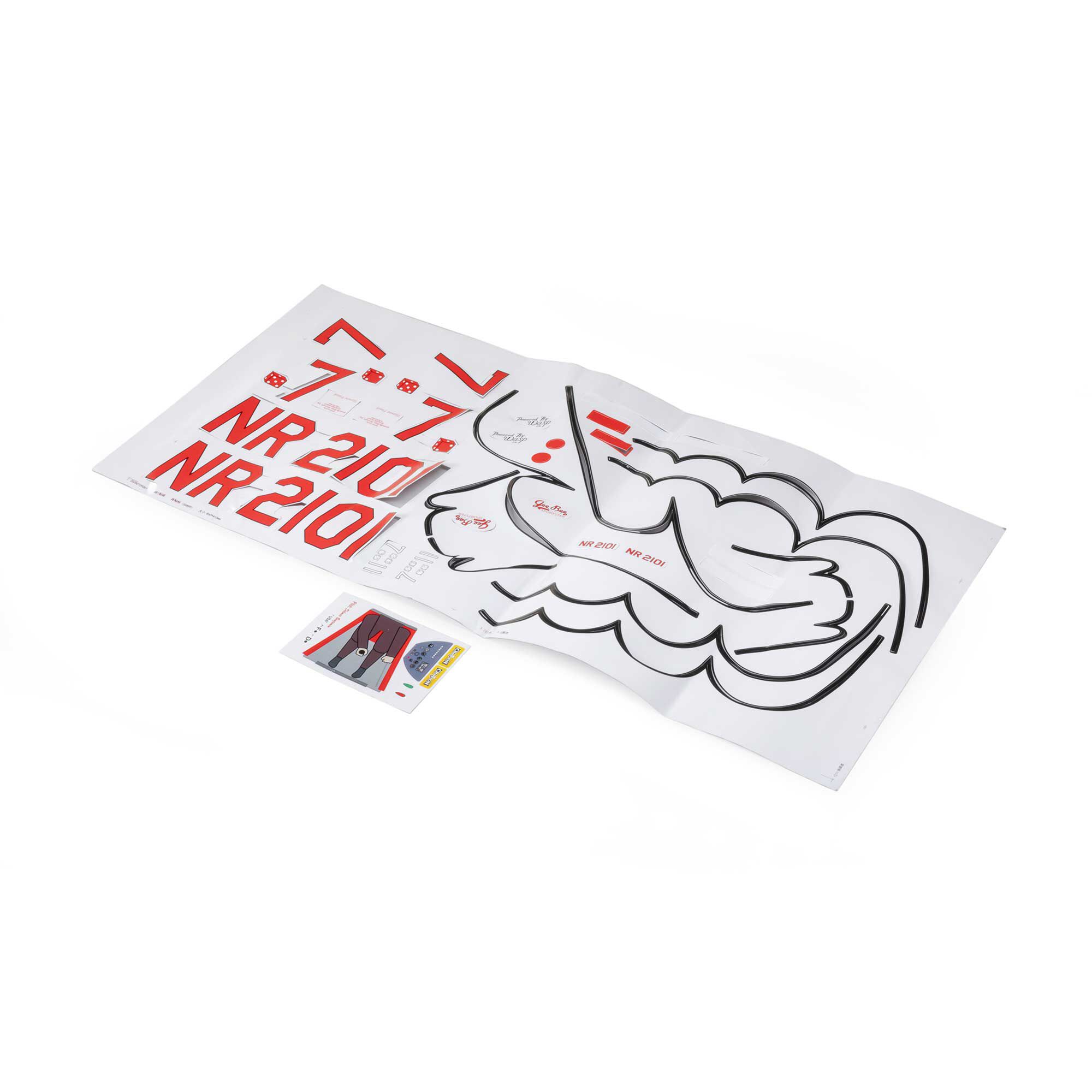 E-flite Decal Set: Gee Bee R-2 1.0m-EFL020568