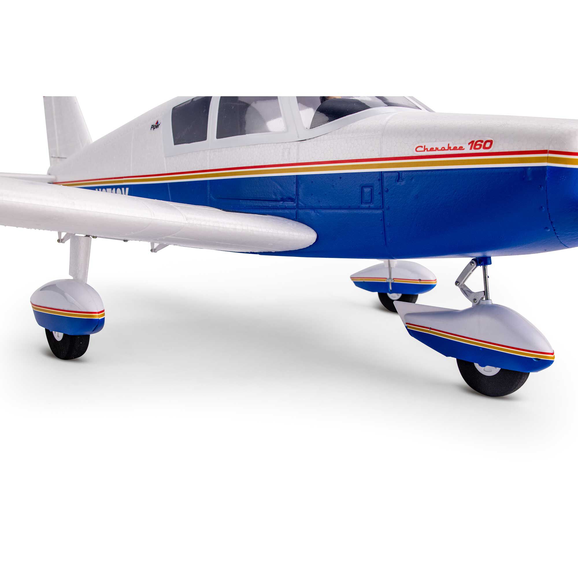 E-flite Cherokee 1300mm BNF Basic RC Warbirds Airplwith AS3X and SAFE