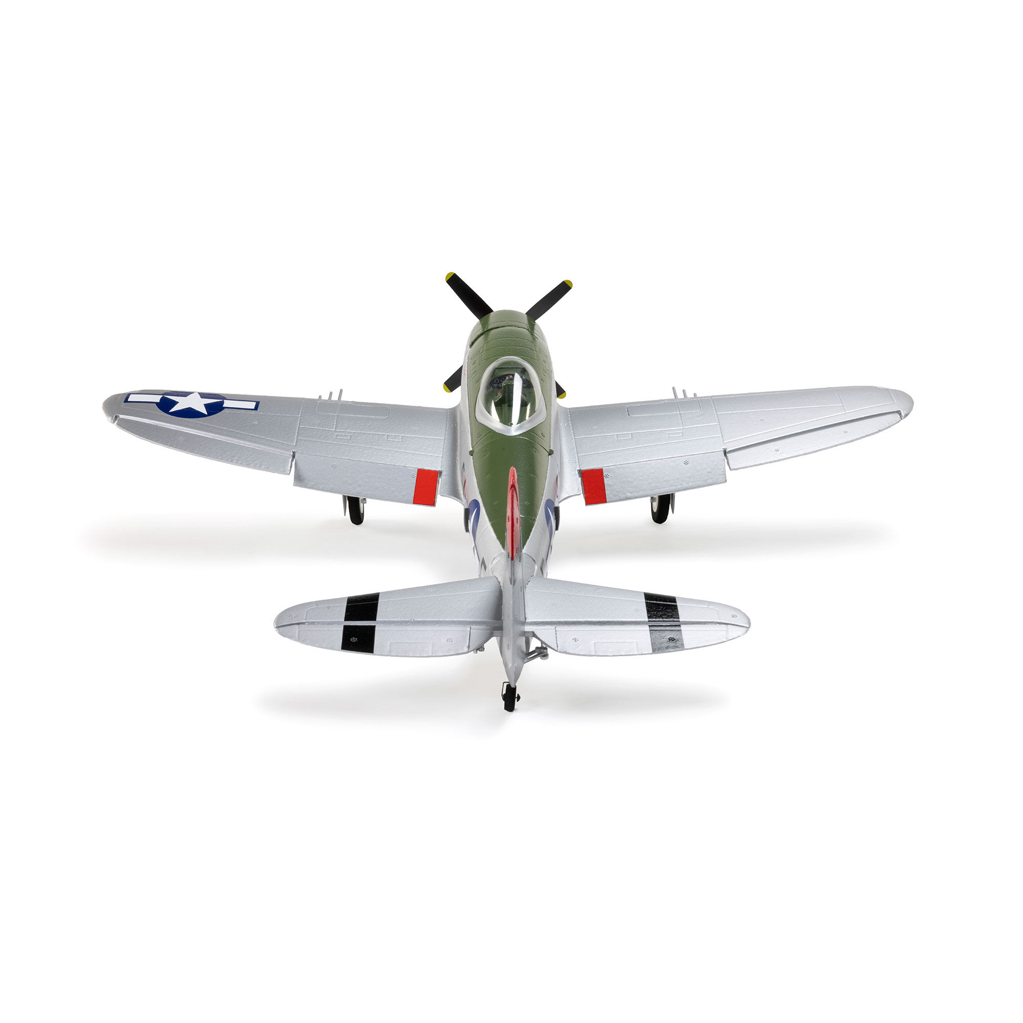 E-flite Micro P-47 Thunderbolt 625mm BNF Basic with AS3X+ and SAFE Select-EFL07050