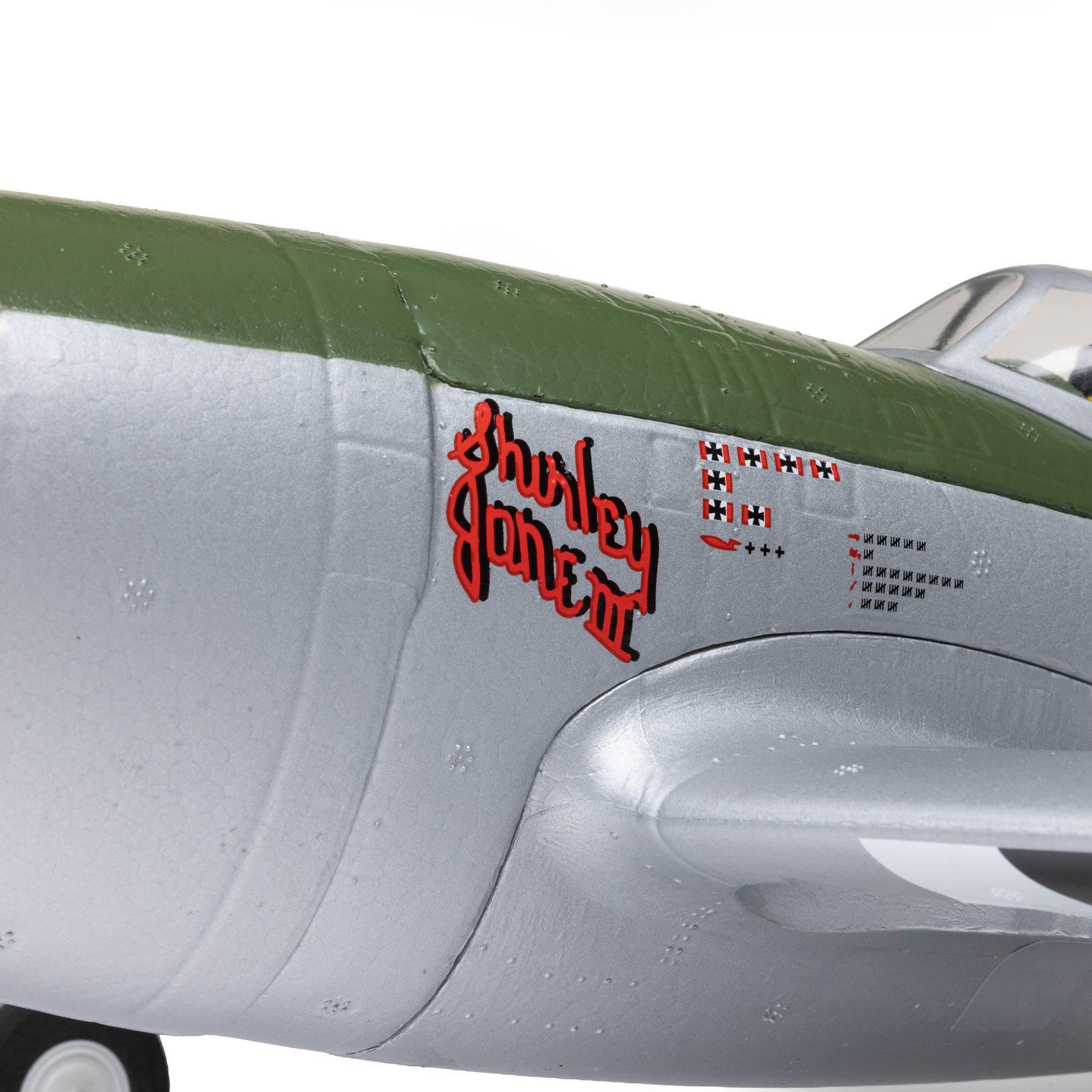 E-flite Micro P-47 Thunderbolt 625mm BNF Basic with AS3X+ and SAFE Select-EFL07050