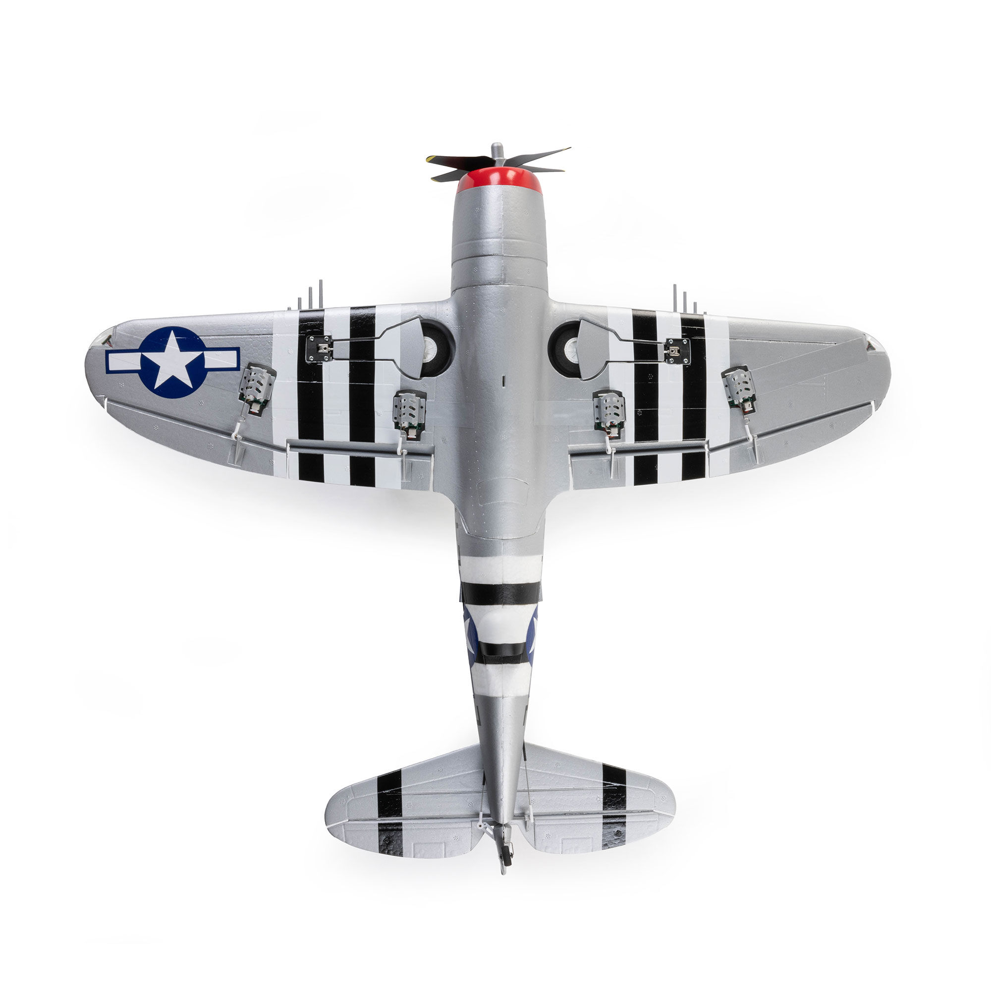 E-flite Micro P-47 Thunderbolt 625mm BNF Basic with AS3X+ and SAFE Select-EFL07050