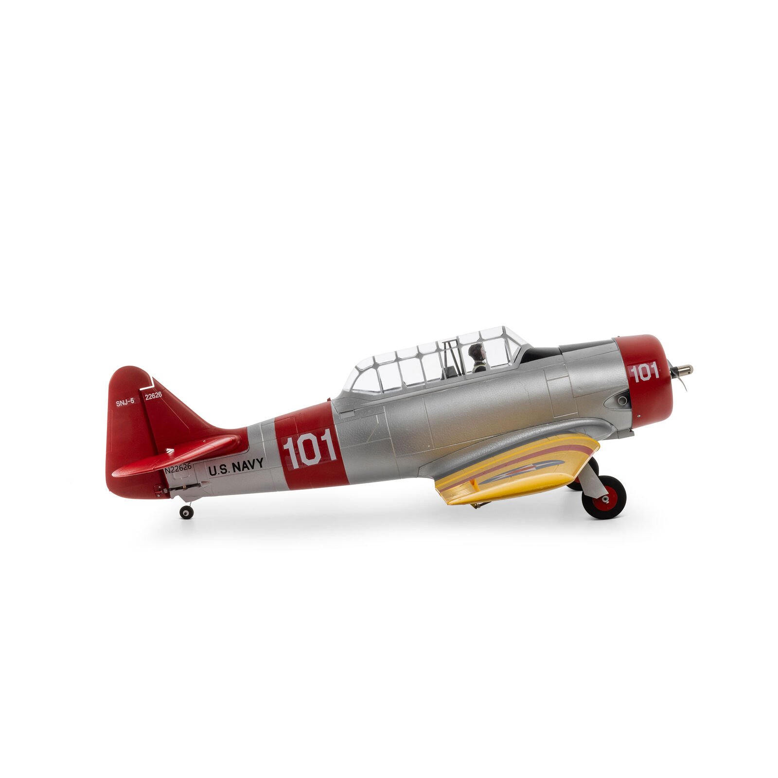 E-flite SNJ-5/AT-6 Texan 1.5m BNF Basic with AS3X+ and SAFE Select-EFL08750